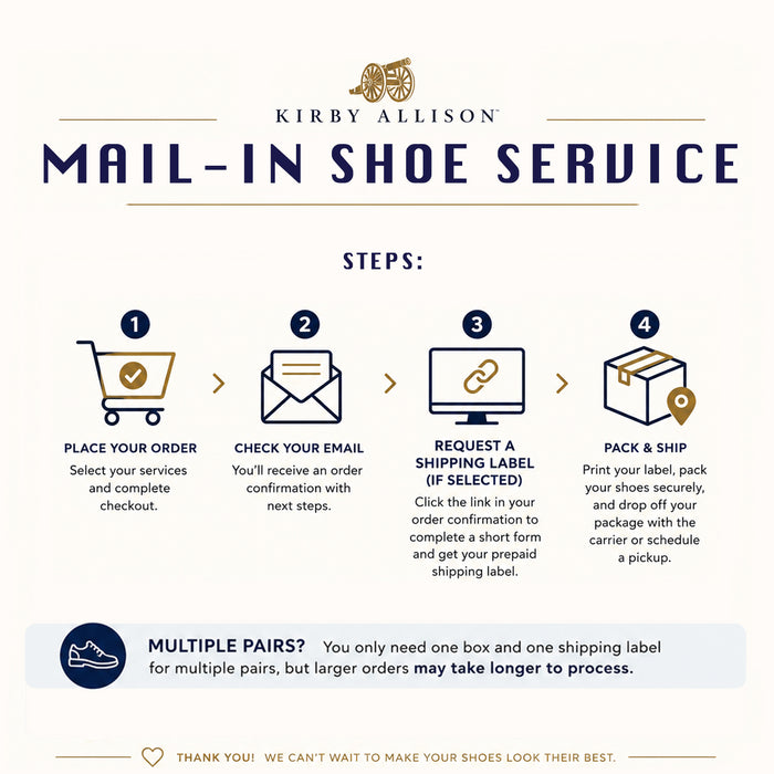 Presidential Suede Shoe Service