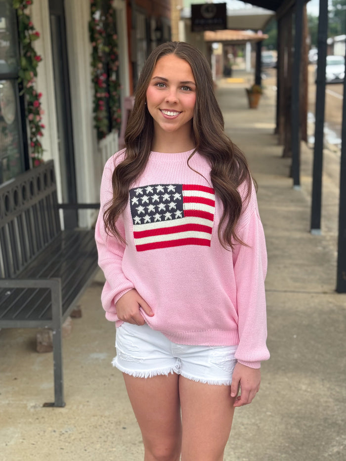 Pretty + Patriotic Sweater