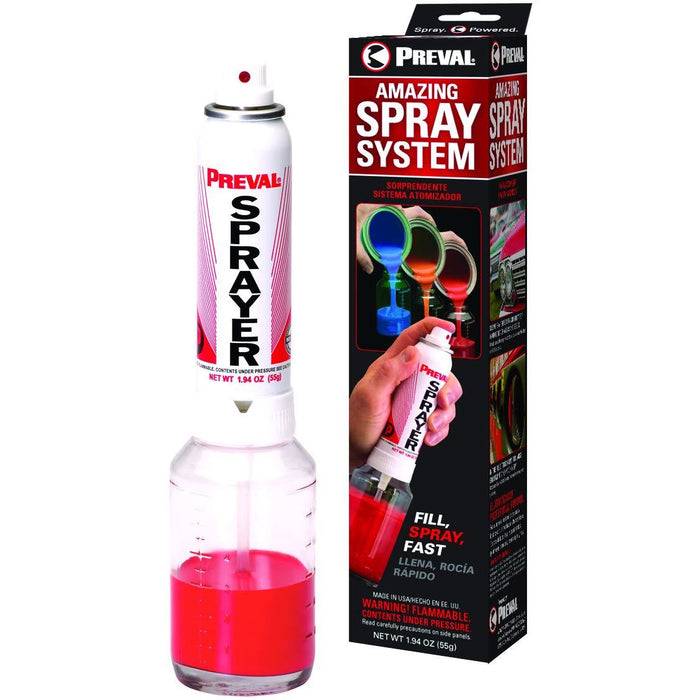 PREVAL Spray System, 1 Power Unit and 1 6 oz. Glass Reservoir