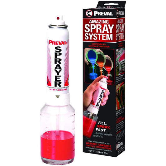PREVAL Spray System, 1 Power Unit and 1 6 oz. Glass Reservoir