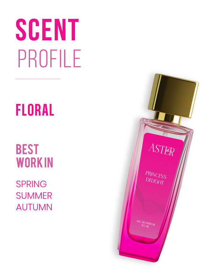 Princess Delight EDP for Woman 50ml perfume bottle