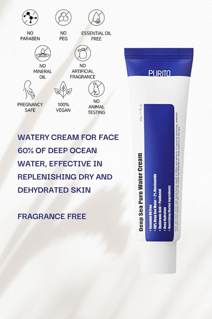 Purito Deep Sea Pure Water Cream 50gm