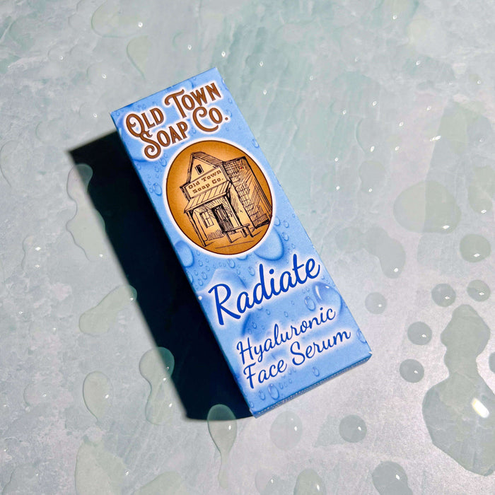 Radiate Hyaluronic Face Serum - Old Town Soap Co.