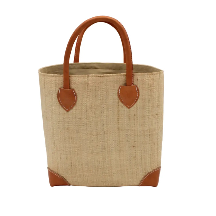 Raffia Straw Basket Bag