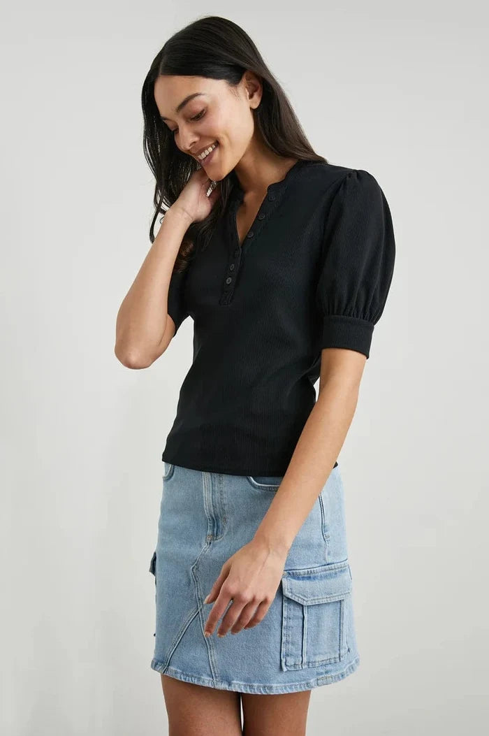 Rails Jewel Ribbed Top