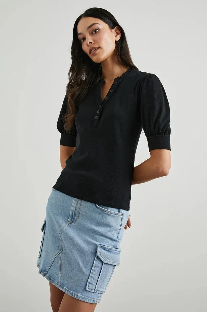 Rails Jewel Ribbed Top
