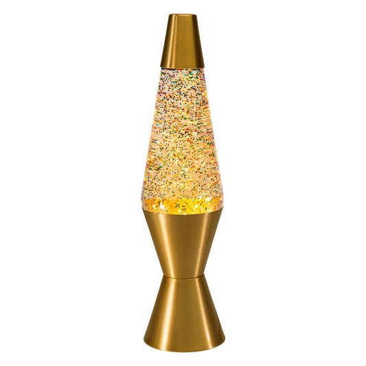 Rainbow Glitter Lava Lamp 14.5