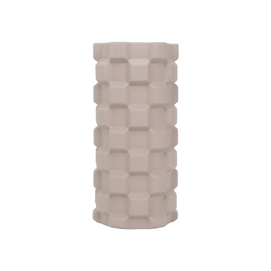 Raised Square Ceramic Vase