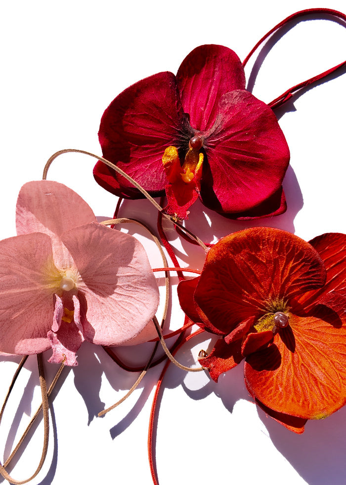 Red Orchid Chocker