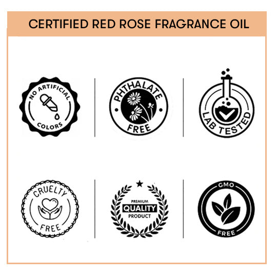 Certified Red Rose Fragrance Oil