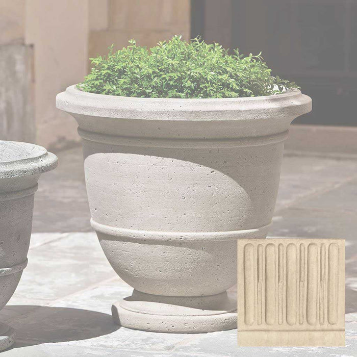 24" W x 21.75" H / French Limestone