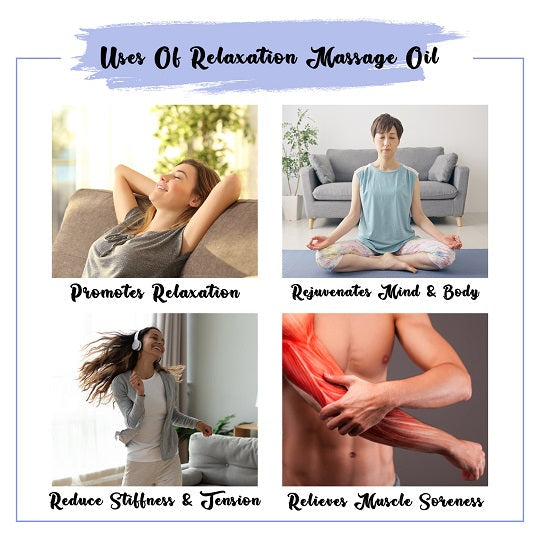 Relaxation Massage Oil Uses