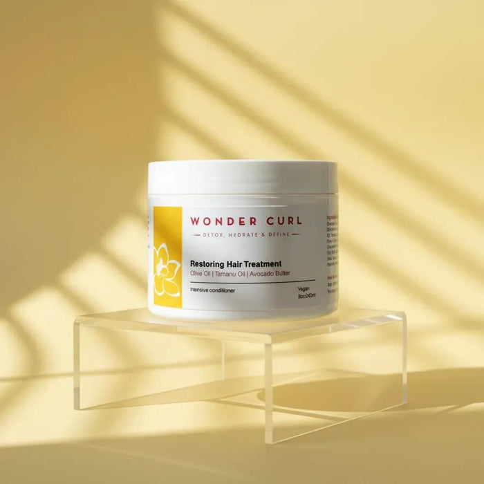 Restoring Hair Treatment with Avocado Butter, Olive Oil and Tamanu Oil