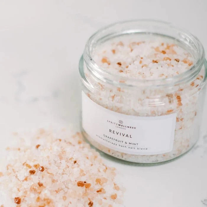 SPRITZ WELLNESS Revival Bath Salts Jar For Muscle Relief - 500g - Waha Lifestyle