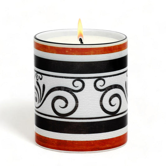 RICCO ITALIA PALIO: Candle Blue-Orange Design by Mario Bruno (Design 6420)