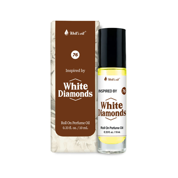 Roll-On Perfume Oil - Inspired by White Diamonds