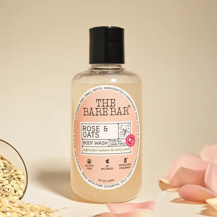 Rose and Oats Body Wash