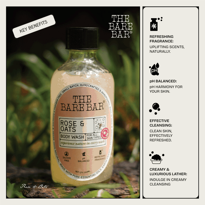 Rose and Oats Body Wash