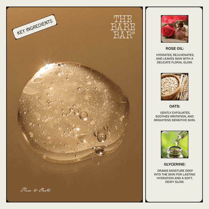 Rose and Oats Body Wash