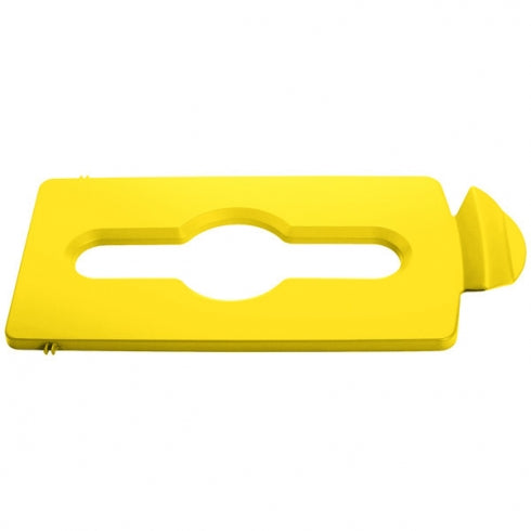Rubbermaid Slim Jim Recycling Station 2007883 Mixed Recycling Lid Insert Hinged