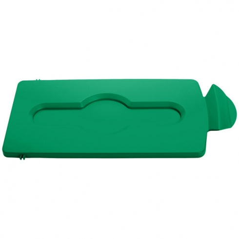 Rubbermaid Slim Jim Recycling Station 2007884 Closed Top Lid Insert Hinged