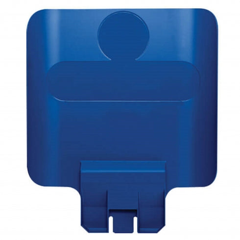 Rubbermaid Slim Jim Recycling Station 2007909 Billboard Blue