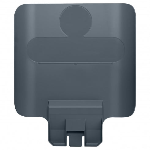 Rubbermaid Slim Jim Recycling Station 2007911 Billboard Dark Grey