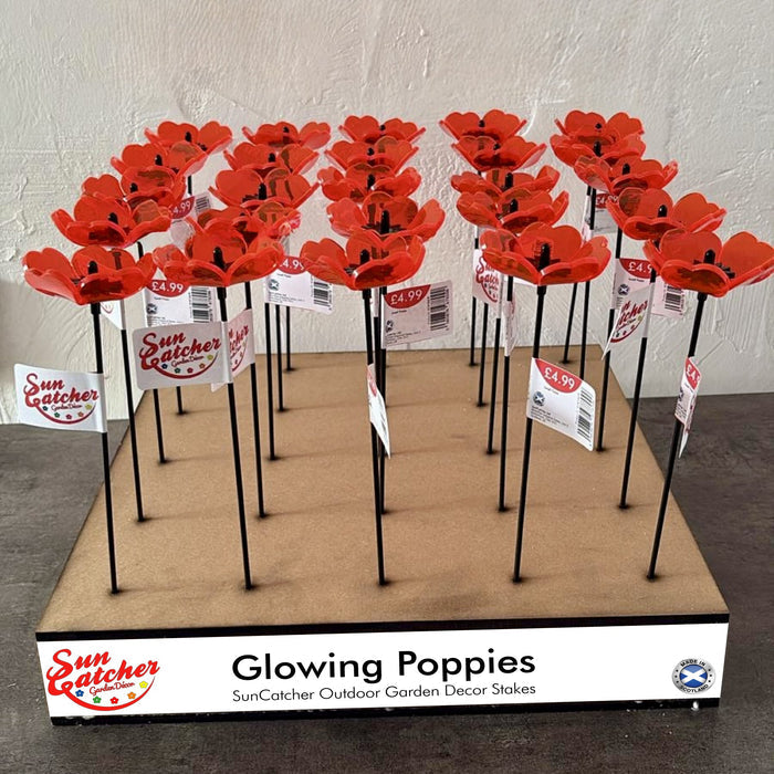 Sales Display Trevor Poppies