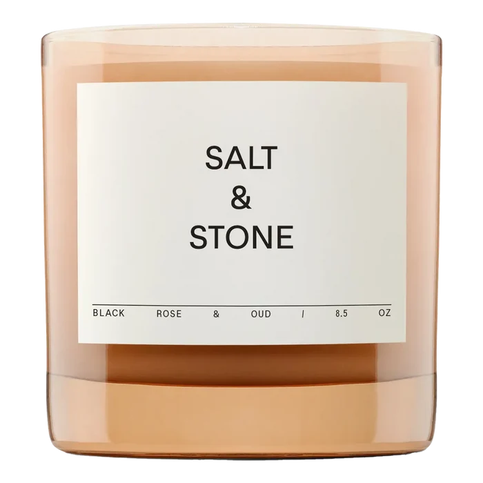 Salt & Stone duftlys Black Rose & Oud