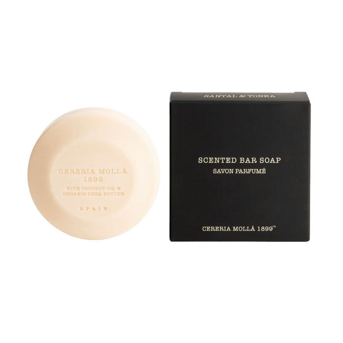 santal tonka scented soap