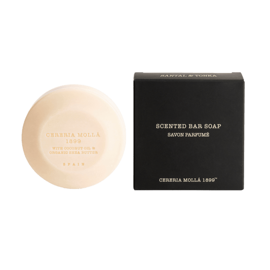 santal tonka scented soap