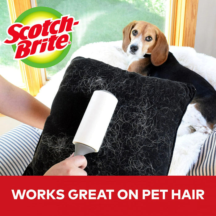 Scotch-Brite Pet Hair, Lint & Fuzz Roller 95 sheets - Shoppers-kart.com