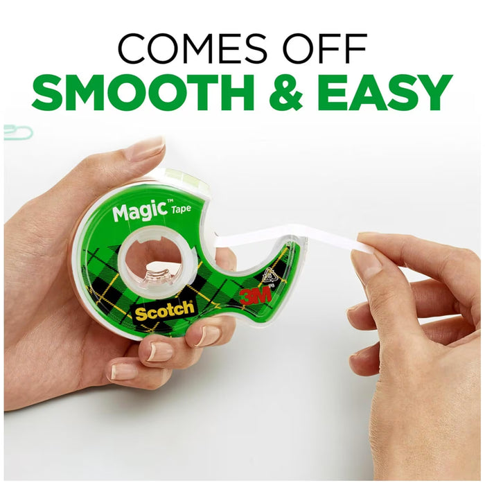 Scotch Magic Tape 0.75 in x 300 in - 3 Ct - 72 Pack