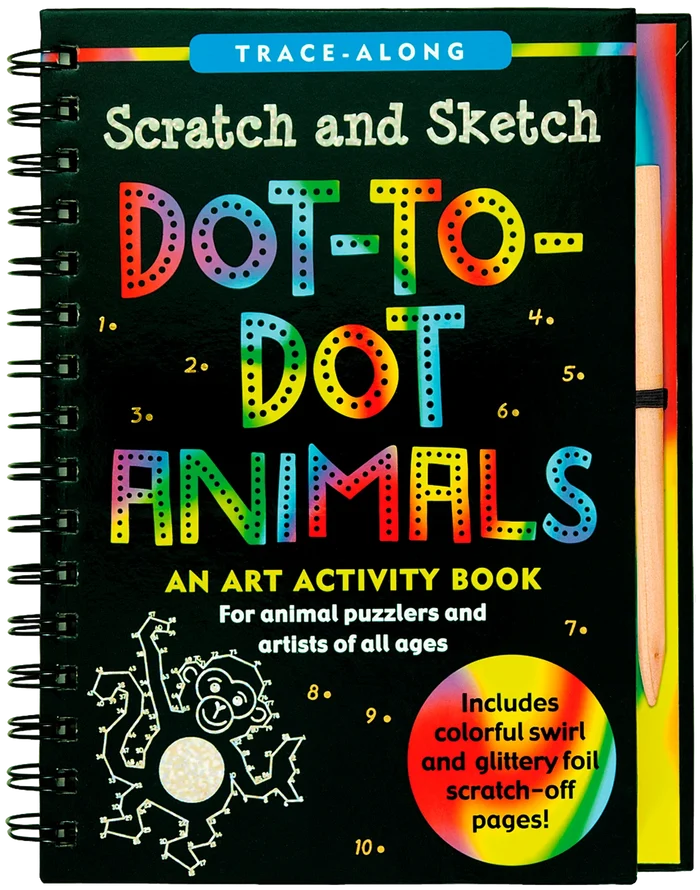 Scratch & Sketch Dot to Dot Animal