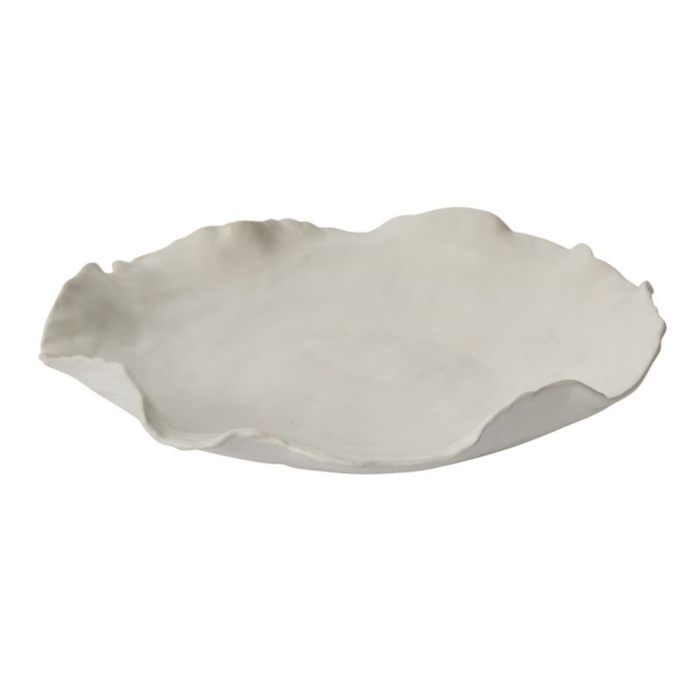 Shallow Wave Ceramic Bowl
