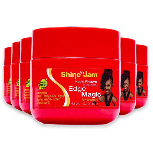 Shine ’n Jam Magic Fingers Edge Control - 4 oz - 6 Pack