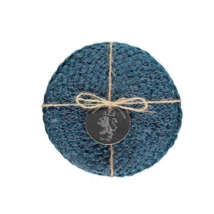 Silky Jute Coasters (Set of 4)
