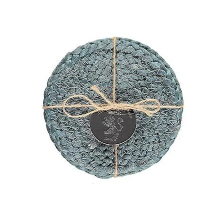Silky Jute Coasters (Set of 4)
