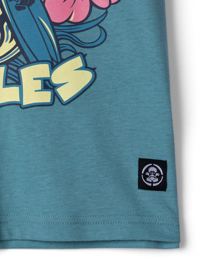 Sip “N”Dip Wales Kids Short Sleeve T-Shirt in Blue