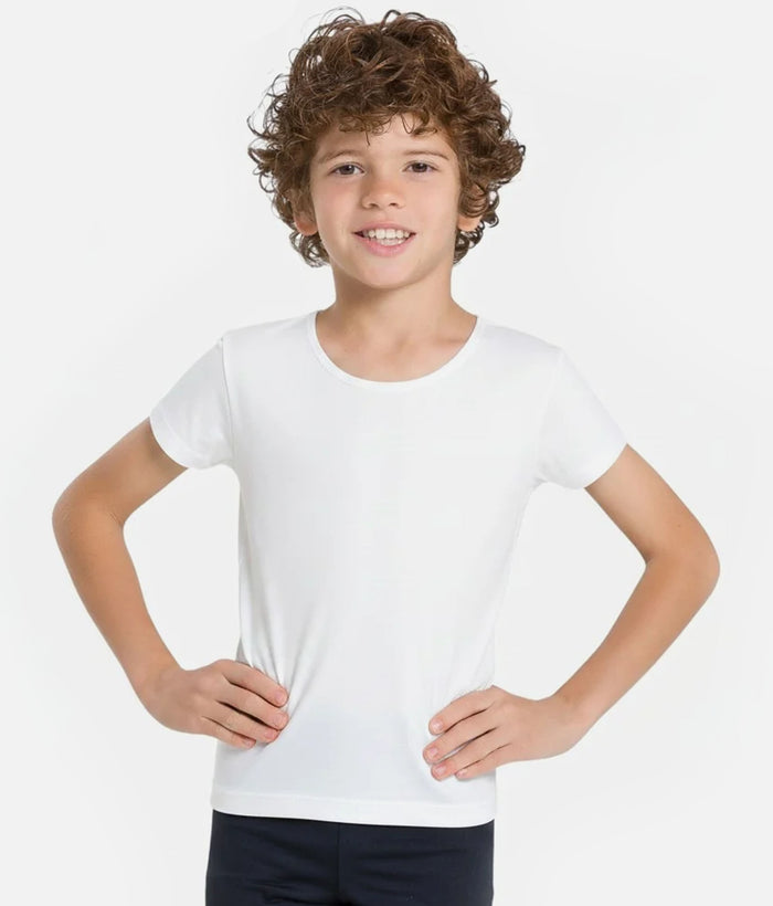 SL112 Franco Boys’ Crew-Neck Ballet Uniform T-Shirt