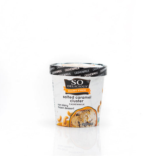 So Delicious Salted Caramel Cluster Ice Cream Pint 473ml