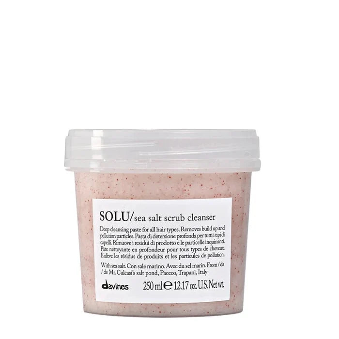 Solu Sea Salt Exfoliating Scalp Scrub Cleanser - 250ml