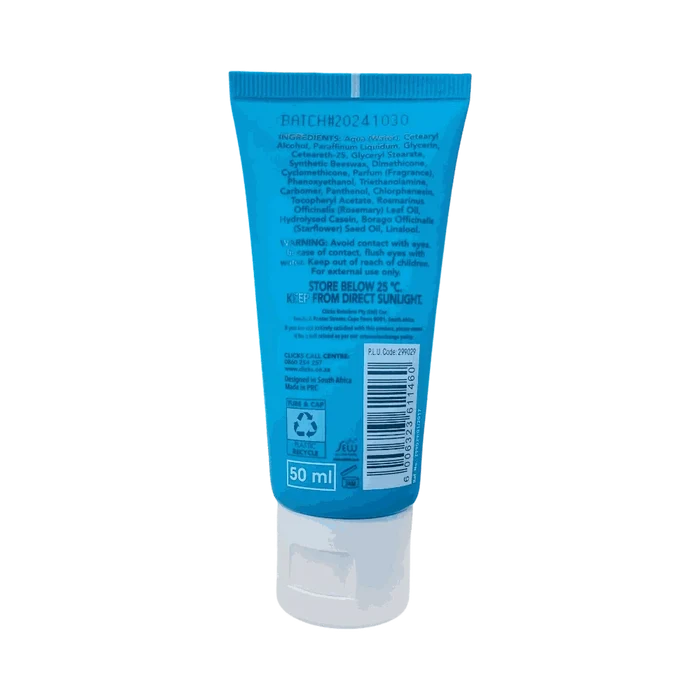 Sorbet Hand & Nail Cream 50ml tube with rosemary and starflower oils for moisturizing hands and nails