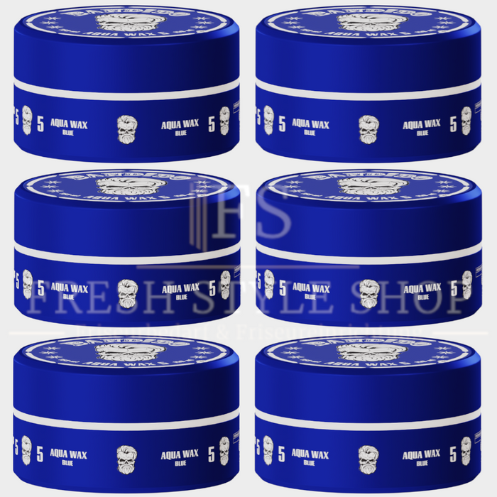 6 x Bandido Haar Wax 150ml Blue