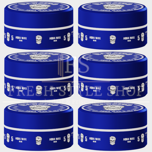 6 x Bandido Haar Wax 150ml Blue