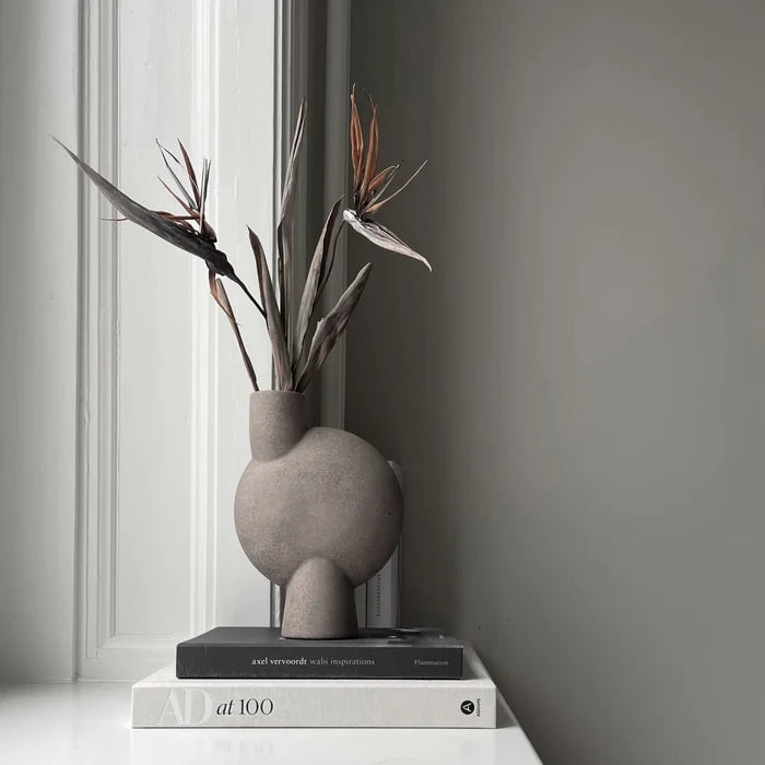 Sphere Vase Bubl, Medio - Taupe, Waterproof - Magnolia Lane co. Home + Garden + Gift
