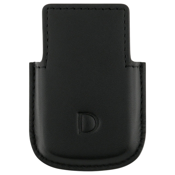S.T. Dupont Black Leather Le Grand Cling Slim Lighter Case
