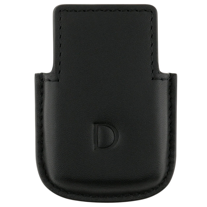 S.T. Dupont Black Leather Line 2 Slim Lighter Case