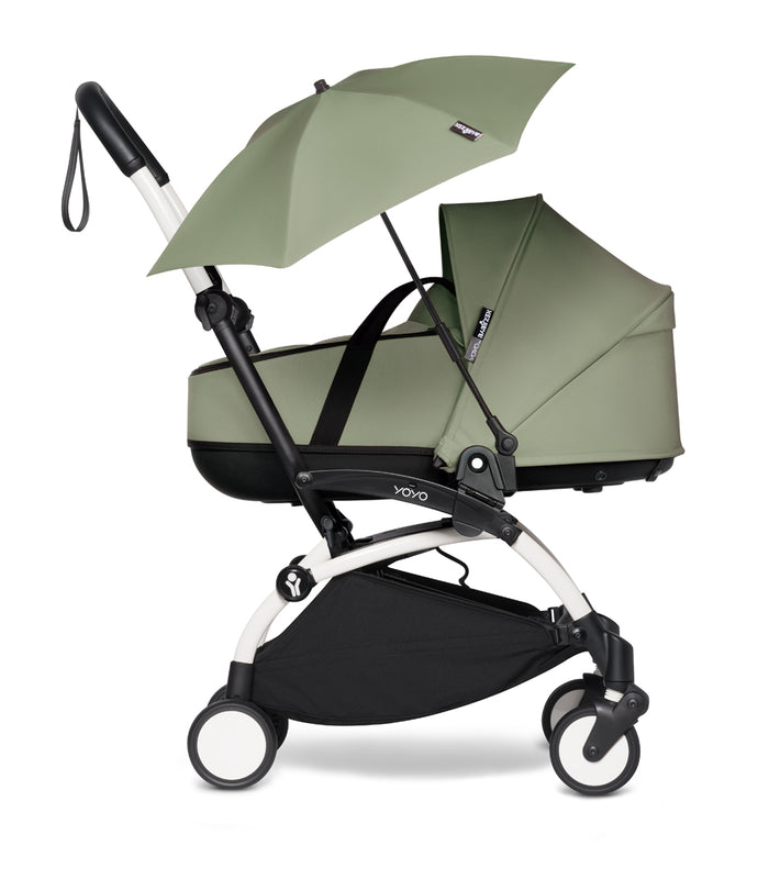 BABYZEN Parasol - Olive & Newborn Bassinet Configuration
