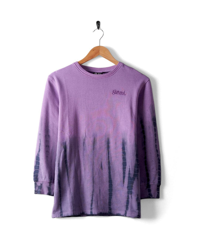 Storm Kids Sweat Dress in Purple